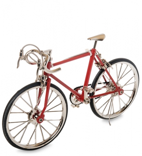 VL-17/1 Фигурка-модель 1:10 Велосипед шоссейник "Racing Bike" красный