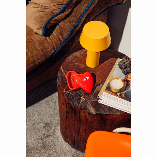 Шкатулка для украшений heart, 10х10х4 см, красная фото 2