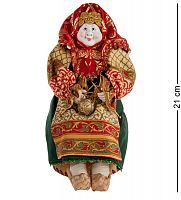 RK-722/ 1 Кукла-шкатулка "Бабушка с вязанием" - Вариант A