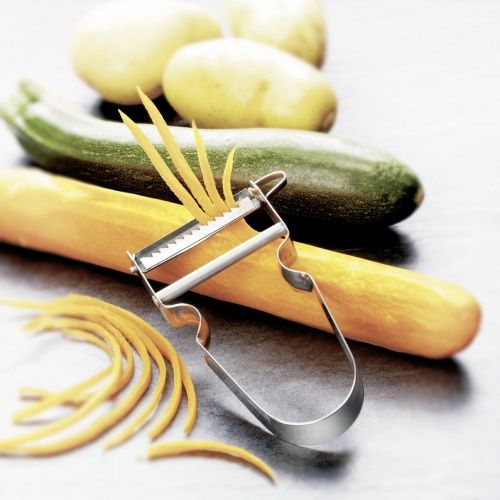 Нож Victorinox для нарезки овощей соломкой, стальной фото 2