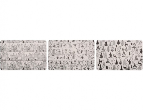 Сервировочная салфетка "Уютная графика", 43.5х28.5 см, разные модели, Koopman International фото 3