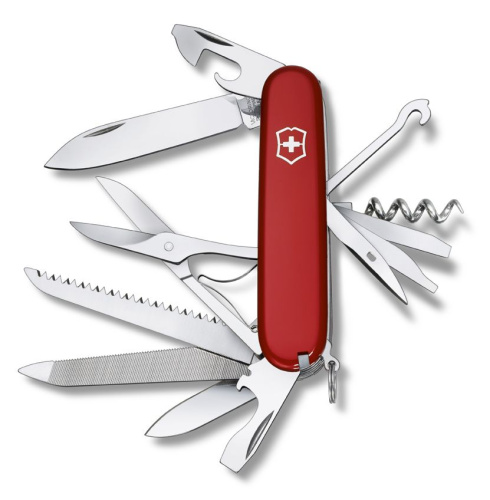 Нож Victorinox Ranger, 91 мм, 21 функция, красный фото 4