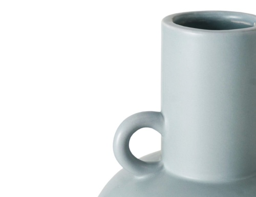 Керамическая ваза "Данджин", серая, 21 см, Boltze фото 2
