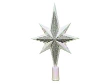 Ёлочная верхушка РОЖДЕСТВЕНСКАЯ ЗВЕЗДА, пластиковая, 25.5 см, Kaemingk (Decoris)