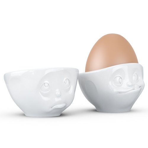 Набор подставок для яиц tassen oh please & tasty, 2 шт, белый фото 2