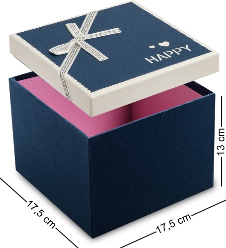 WG-31-A Набор коробок из 3шт цв.синий фото 3
