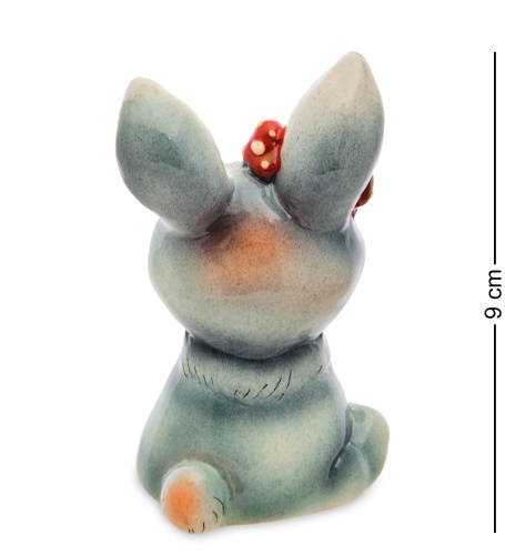 АБ-168/4 Фигурка керамическая «Кролик с бантиком» фото 2