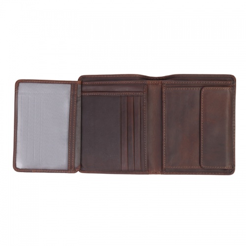 Бумажник Klondike Digger Cade, темно-коричневый, 12,5x10x2 см фото 8
