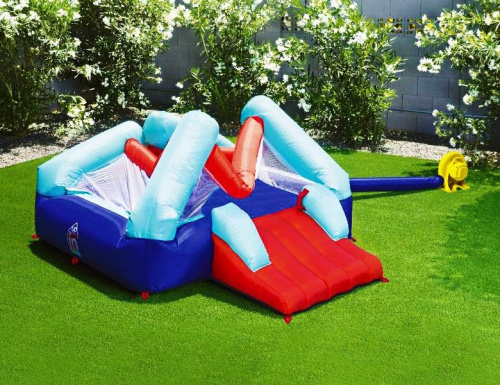 Надувной батут Spring n' Slide Park с горкой, 250х210х152 см, от 3 до 8 лет, фото 8