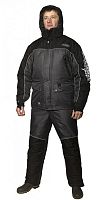Зимний костюм для рыбалки Canadian Camper Denwer Pro цвет Black/Gray (2XL)