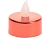 Чайная свеча ГЛЯНЦЕВЫЙ СТИЛЬ, красная, янтарный LED-огонь, 3.8х3.5 см, Koopman International