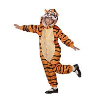 Карнавальный костюм Тигрочка кигуруми, размер 116-60, Батик