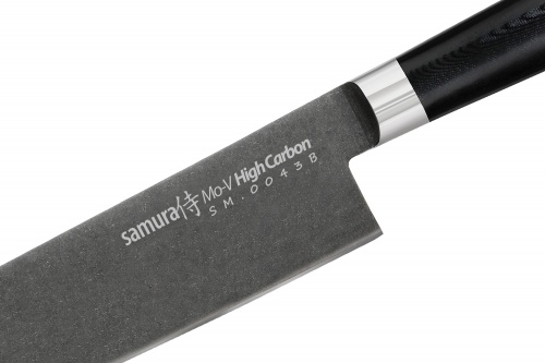 Нож Samura Mo-V Stonewash накири, 16,7 см, G-10 фото 4