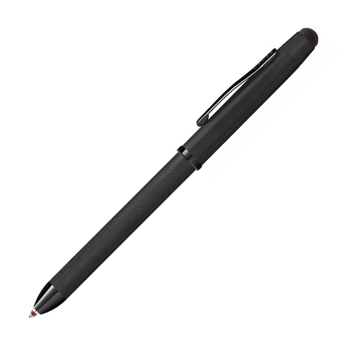 Cross Tech3+Brushed Black PVD, многофункциональная ручка со стилусом фото 3