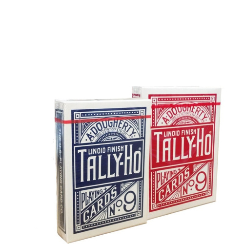 Карты "Tally-Ho Standart Index red/blue Fan"