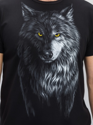 Мужская футболка"Волк" фото 10