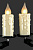 Электрогирлянда "Оплавленные свечи гигант", 30 ламп, 11,6+1,5 м, черный провод, Kaemingk