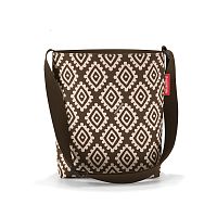 Сумка Shoulderbag S diamonds mocha