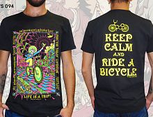 Мужская футболка"BICYCLE DAY"