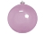 Пластиковый шар глянцевый, цвет: розовый, 150 мм, Ели PENERI