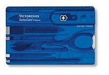 Швейцарская карточка Victorinox SwissCard, синяя, 0.7122.T2