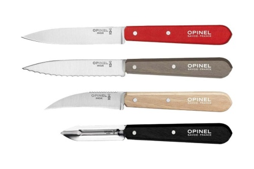 Набор ножей Opinel Les Essentiels Loft, нержавеющая сталь, (4 шт./уп.), 001626 фото 3
