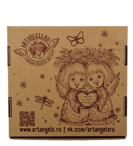 ANG-104 Панно керамическое «Ангел заветного счастья» 10х10 фото 4