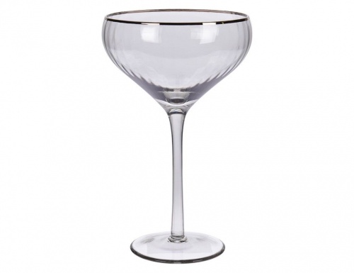 Набор бокалов для мартини "Элеганца", стекло, прозрачный, 260 мл (4 шт.), Koopman International фото 2