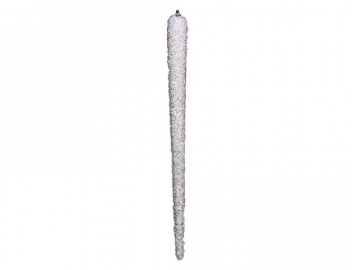 Сосулька "Серебряные искорки", белая, 43 см, Peha Magic