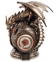 WS-1068 Часы настольные в стиле Стимпанк «Дракон»