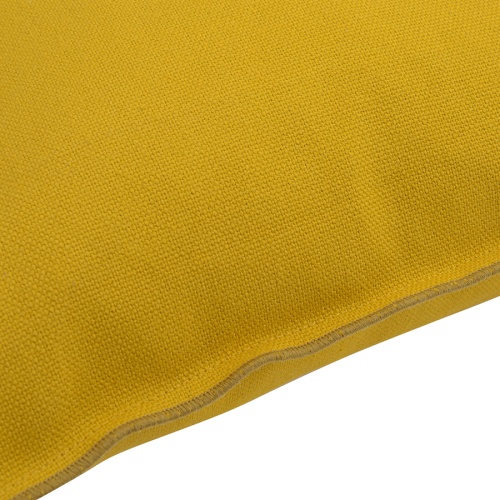 Чехол на подушку из фактурного хлопка с контрастным кантом из коллекции essential фото 6