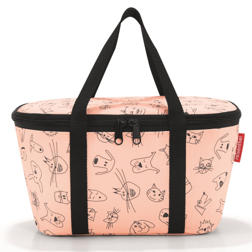 Термосумка детская Coolerbag XS cats and dogs rose фото 3