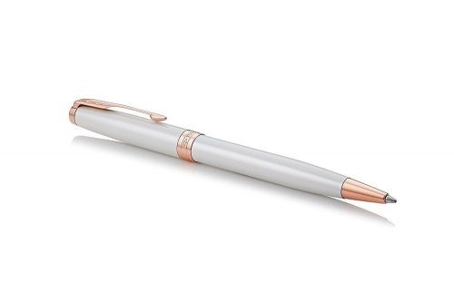 Parker Sonnet Premium - Pearl PGT, шариковая ручка, M, BL фото 2
