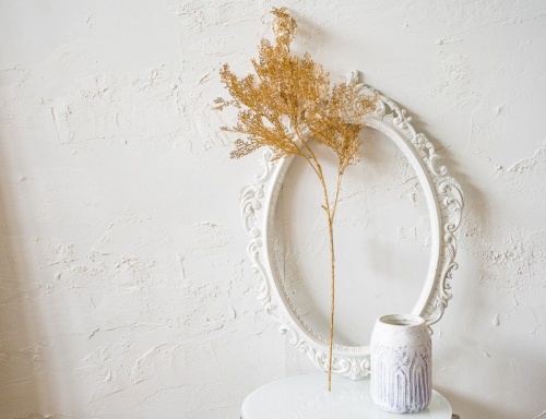 Декоративная ветка "Мерцающая нежность", золотая, 100 см, Koopman International фото 4