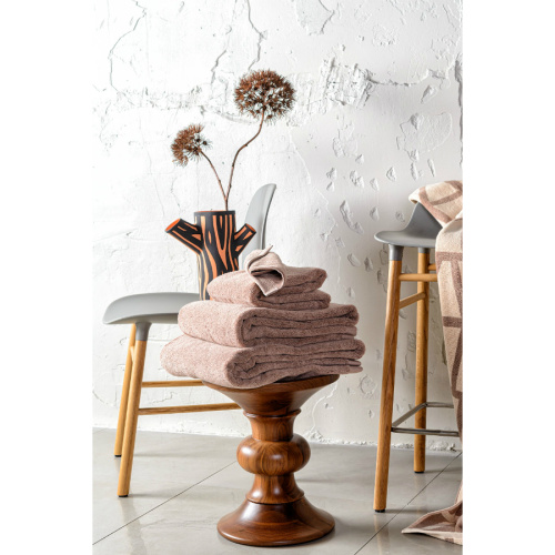 Полотенце банное коричневого цвета из коллекции essential, 90х150 см фото 8