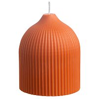 Свеча декоративная оранжевого цвета из коллекции edge