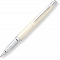 Cross ATX - Pearlescent White, ручка-роллер, M, BL
