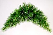 "Сваг" сосновый зеленый, хвоя - леска, 122 см, Holiday Classics