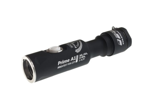 Фонарь светодиодный Armytek Prime A1 Pro v3, 560 лм, теплый свет, 1-AA