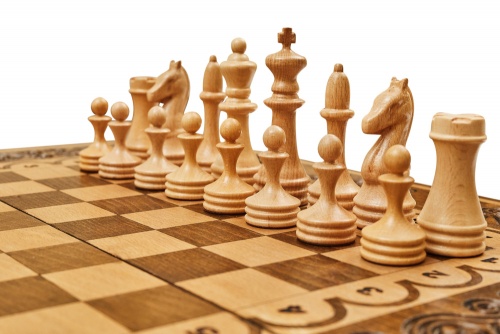 Шахматы + нарды резные "Аида" 50, Mkhitaryan фото 6