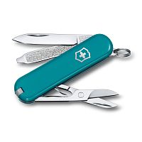 Нож-брелок Victorinox Classic SD Colors, 58 мм, 7 функций, "Mountain Lake"