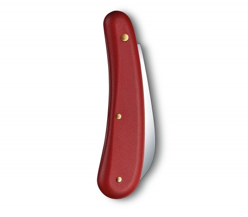 Нож Victorinox Pruning Knife, 110 мм, 1 функция, красный, блистер фото 3
