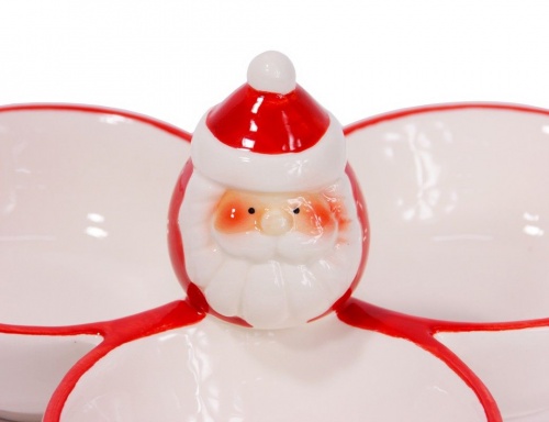 Менажница "Санта клаус", доломит, 21х10 см, Koopman International фото 2