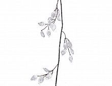 Гирлянда "Листья-льдинки", акрил, 120 см, Kaemingk