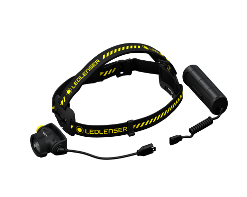 Фонарь светодиодный налобный LED Lenser H7R Work, 1000 лм., аккумулятор фото 4