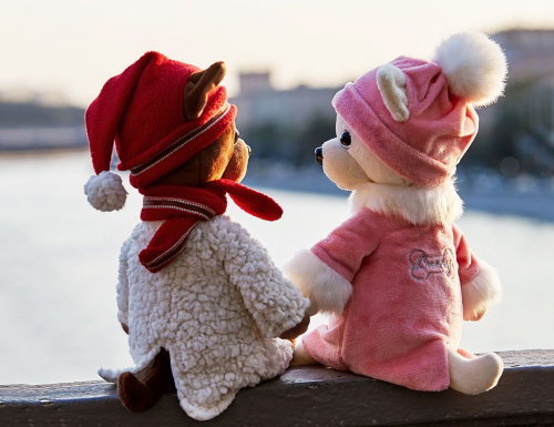 Мягкая игрушка LUCKY LILI: "Зимняя нежность", 25 см, ORANGE TOYS фото 6