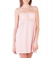 Сорочка ночная женская 8080/7, р.092, рост 170, розовый с рис. (Serge)
