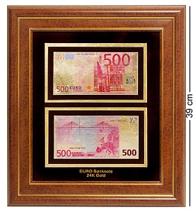 HB-004 Панно "Банкнота 500 EUR (евро) Евросоюз - 2/size"