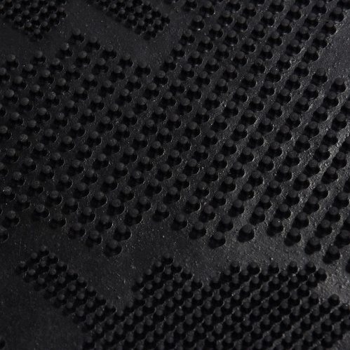 Коврик резиновый придверный Vortex Клен 40х60 см черный 22463 фото 5