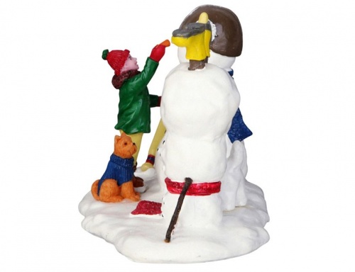 Настольная композиция 'Лепка снеговиков', 14.4х7.8х6.4 см, LEMAX фото 4